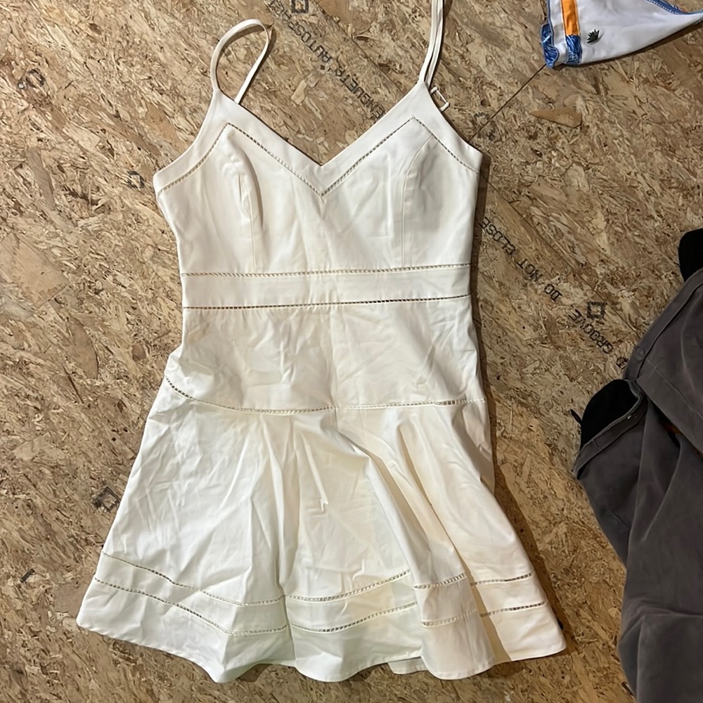 White Parker Dress Size Small